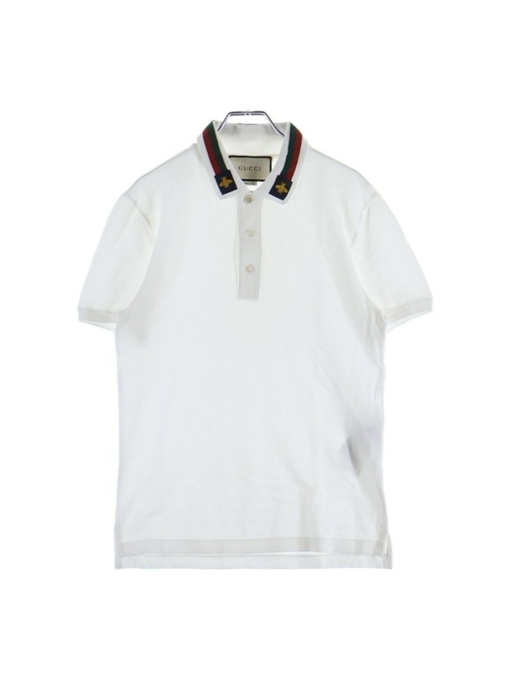 Gucci Polo Shirt Short Sleeve White